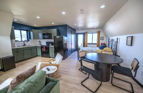 Penrose Cabin | Cabin 6 | Rigel - A-frame cabin with loft, full kitchen, sleeps six