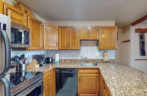 Wildernest Condo | Charming Mountain View Condo with WiFi, Fireplace