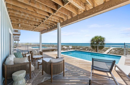 Mexico Beach House | Clementine: 7 Bedrooms, Beachfront in Mexico Beach, Private Pool, Game Room