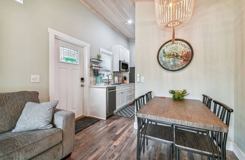 Dunedin House | Coastal Tiny Home on Pinellas Trail w/Heated Pool! Walk or Bike to Downtown Dunedin!