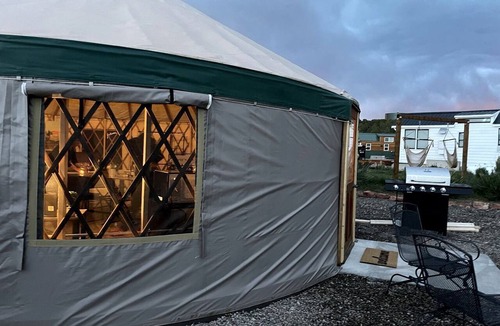 Meeker House | Colorado Glamping Escape for Families or Groups in Fully-Equipped Yurt in Meeker