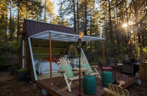Orderville House | Convertible A-Frame Glamping Cabin Zion National Park