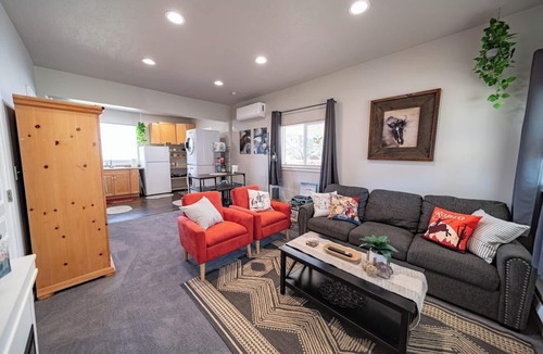 Carbon County Cottage | Cozy Fireplace & Gorgeous Views! Modern Miner's Cottage w/Miles of Trails!
