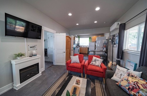 Carbon County Cottage | Cozy Fireplace & Gorgeous Views! Modern Miner's Cottage w/Miles of Trails!