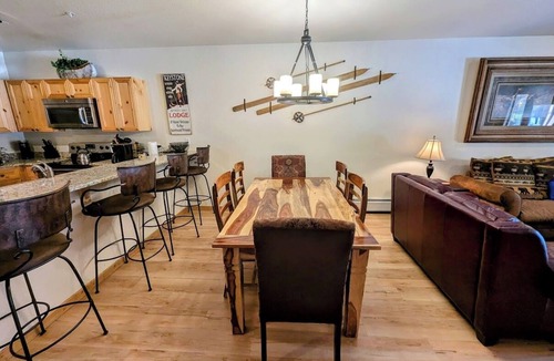 Mountain House Condo | Cozy Keystone Condo | Hot Tubs, Patio & Views