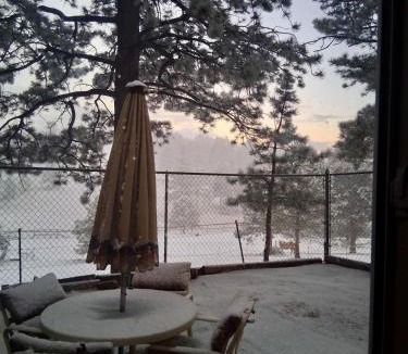 Woodland Park Apartment | Cozy Rustic Retreat on a Horse Ranch with Stunning Pikes Peak Views and Serenity Minutes from Downtown Woodland Park