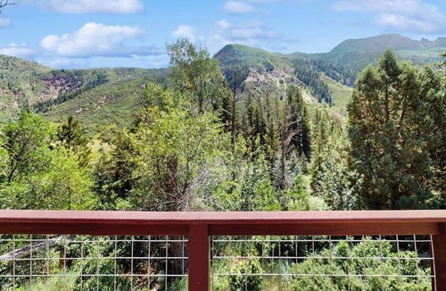 Carbondale Cabin | Cozy, waterfront, mountainview cabin w/prime location & shared hot springs