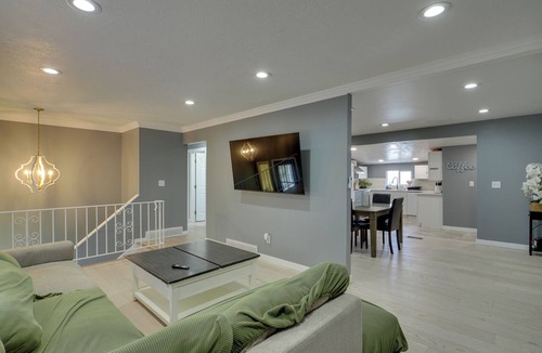 Magna Apartment | Deck + Yard: Pet-Friendly Apartment in Magna!