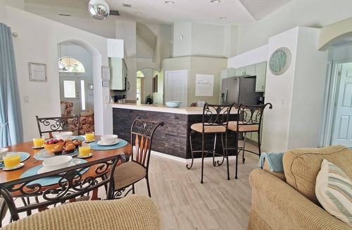 Orange Tree Villa | Disney Area Pool Home with Hot Tub & Game Room