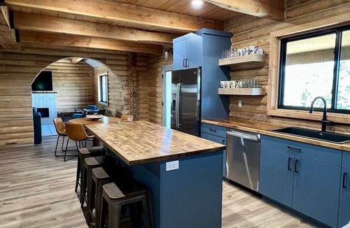 Beaver Cabin | Enchanting Ski In Ski Out Log Cabin in Beaver at Eagle Point Resort, sleeps 20+