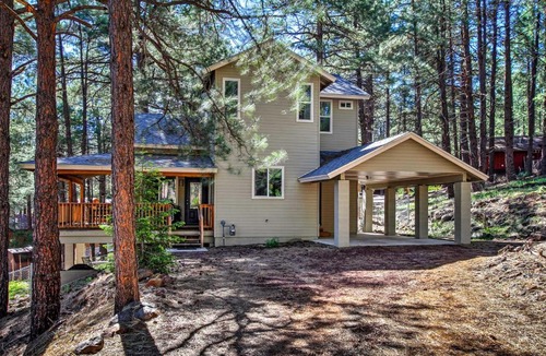 Kachina Village House | Flagstaff Family Retreat w/Patio & Mountain Views