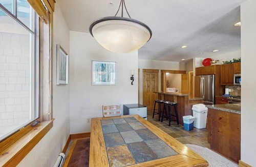 Keystone Condo | Ground level condo w/shared pool table & outdoor pool/hot tub - Dogs ok