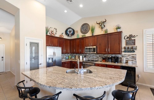 Coldwater Springs House | Heated Pool 88 degrees No Fee and Golf Course View!
