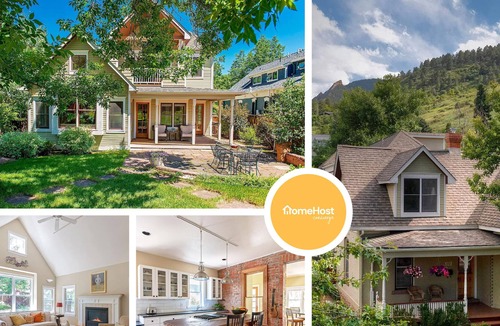 Lower Arapahoe House | Ideal Location! Stunning Gem with Lush Garden & Mountain Views