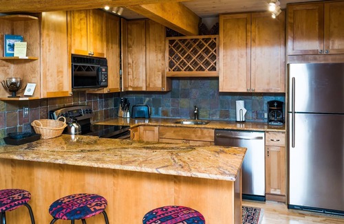 Aspen Condo | Lift One - Stylish three bedroom with walk-out patio