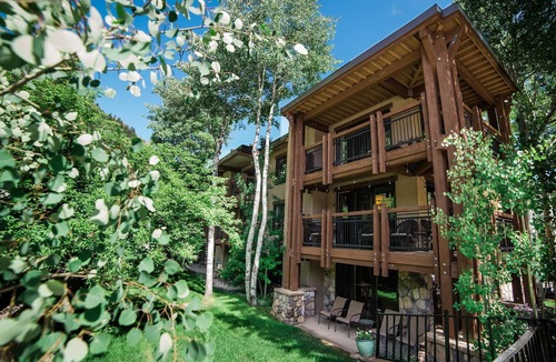 Aspen Condo | Lift One - Stylish three bedroom with walk-out patio