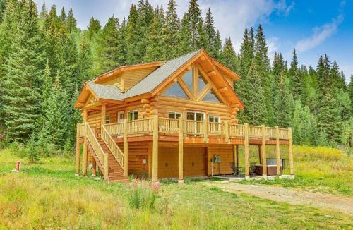 Sunny Slope House | Log Cabin w/Wraparound Deck in Breckenridge!