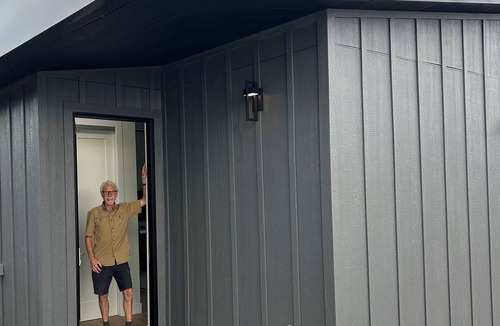 Cedaredge Cottage | Lost Buck Resort - Modern home surrounded by native trees & beautiful view