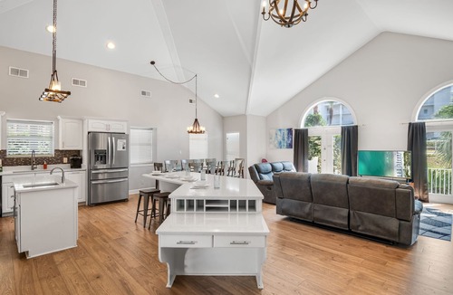 Crystal Shores House | Luxury Home, Gulf Views, Private Pool/Jacuzzi, Movie Theater, Golf Cart Rental