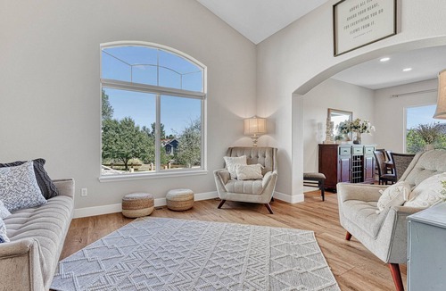 Parker House | LUXURY LIVING on OPEN SPACE and Mountain Views! 4BD|5BA|3CAR|Culdesac|30 Day Min
