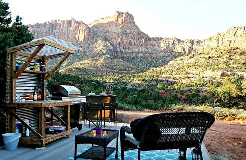 Hildale Cabin | Magical A-Frame Tiny House Getaway with Spectacular Views near Zion National Park, Utah