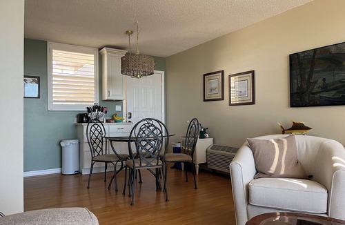 Bonita Springs Condo | Miles of beach right across the street. Enjoy ocean view from screened balcony!