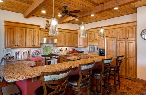 Steamboat Springs House | Moose Peak, AC! Deck with Grill, Entertainment Room with Games, 1 Car Garage