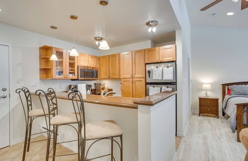 Vail Apartment | Mountain-View Studio: Top Floor, Private Deck