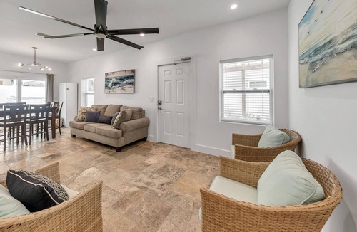 Frangista Beach House | New Remodel! Close to Private Beach! Great Charismas Savings!