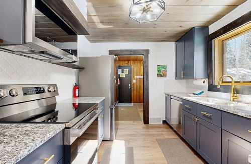 Salt Lake Mountain Resorts House | Newly remodeled ski-in - ski-out cabin with washer & dryer, new kitchen - walk to lifts