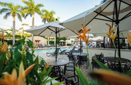 Redevelopment Area Condo | NEWLY UPDATED Bellasera Resort 2 Bd Luxury Condo with Pool, Gym and Restaurants