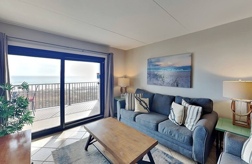 Ono Island Condo | Ocean Breeze West #202 | Beachfront Balcony, Pool!