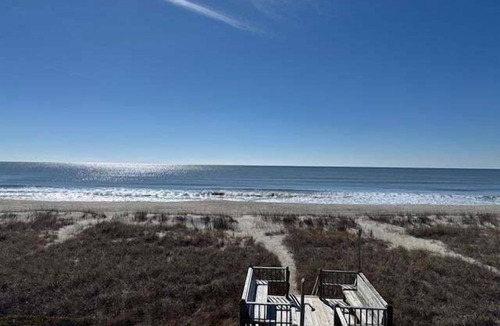 Holden Beach House | Oceanfront Eastside-Duplex in Holden Beach, spacious 3BR, perfect for 8 guests.