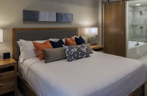 Peak 8 Resort | Once you check in, you never need to leave your 1300 sq feet luxury family unit.
