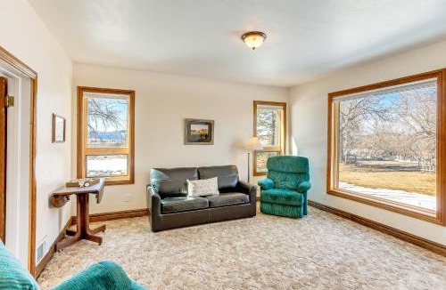Mancos House | Patio & Mountain Views: Farmhouse in Mancos!