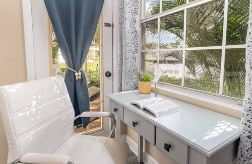 Ocean Side Village Condo | Peaceful 2/2 Pondside Condo · Half Mile from Beach