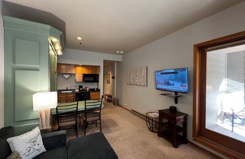 Purgatory Condo | Plaza View Studio for 2 in Purgatory Village, perfect for your mountain getaway!