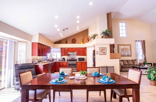 North Las Vegas House | Private Vegas Villa with Pool & Spa Perfect for a European Escape