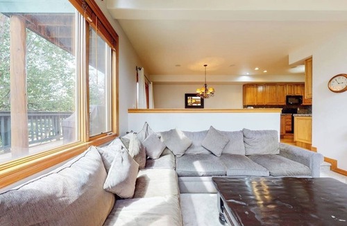 Edwards House | Quiet mountain retreat with deck, fireplace, central AC, & W/D - near ski lifts