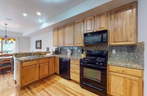 Edwards House | Quiet mountain retreat with deck, fireplace, central AC, & W/D - near ski lifts