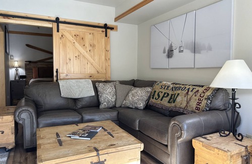 Mountain House Apartment | Recently Renovated Large Studio w/Private Sleeping Area. 100 steps to Peru Lift