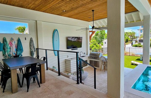Cape San Blas House | Resort Luxury |Sleeps 26| Pool, Rooftop Lounge, Games, STEPS to Beach