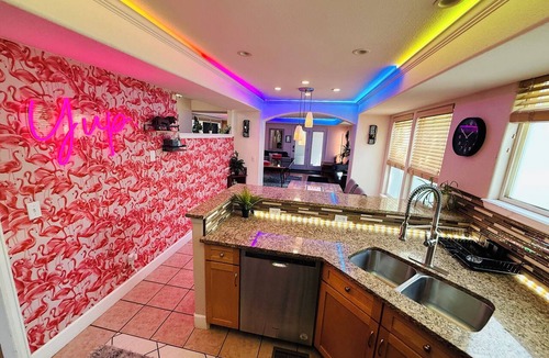 Curtis Park House | RiNo Party Palace: Walkable, Sleeps 30! Hot Tub, Game Rooms, Theater/Gaming area