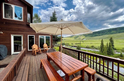 Crested Butte South House | Riverside Eagle View, 5bedrooms 3bath, hot tub, CB South. 8 adults/4 children