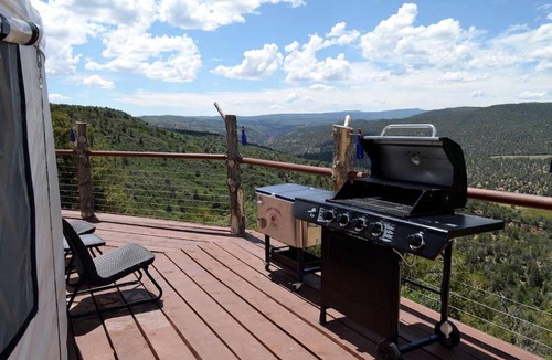 Glendale Cabin | Rustic Yurt Rental with Incredible Views near Zion National Park, Utah