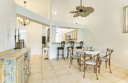 Crown Pointe Villa | Screened Lanai + Workspace! Naples Stay Near Gulf