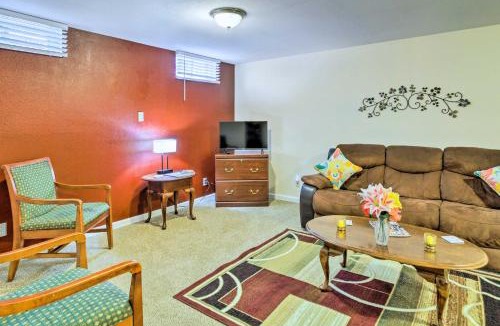Northeast Park Hill Apartment | Shared Patio & Fire Pit: Denver Apartment