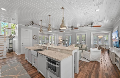 WaterSound Beach House | South of 30A, Gated, Private Pool, Carriage House, Private Beach, Amenities!