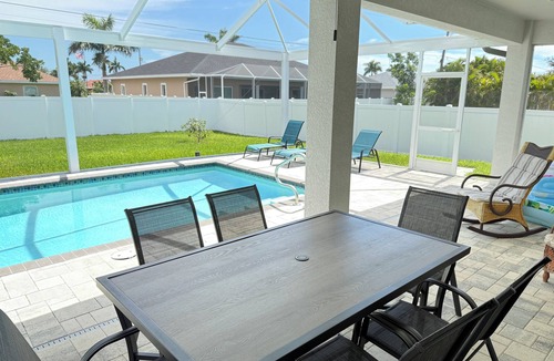 Pelican House | Southern exposure Heated Pool Home in SW Cape!