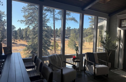 Evergreen Meadows House | Spacious Colorado Retreat, Game Room, Solarium, Patios & Mountain View’s